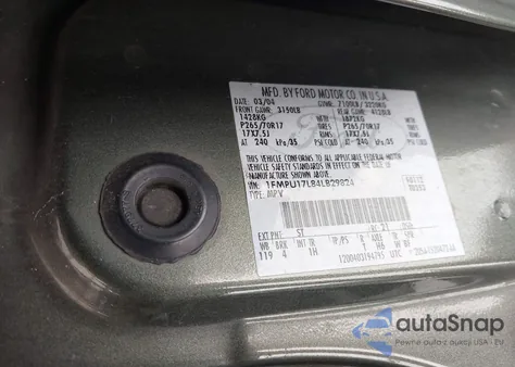 2004 Ford Expedition Eddie Bauer from USA, damaged, VIN 1FMPU17L84LB29824